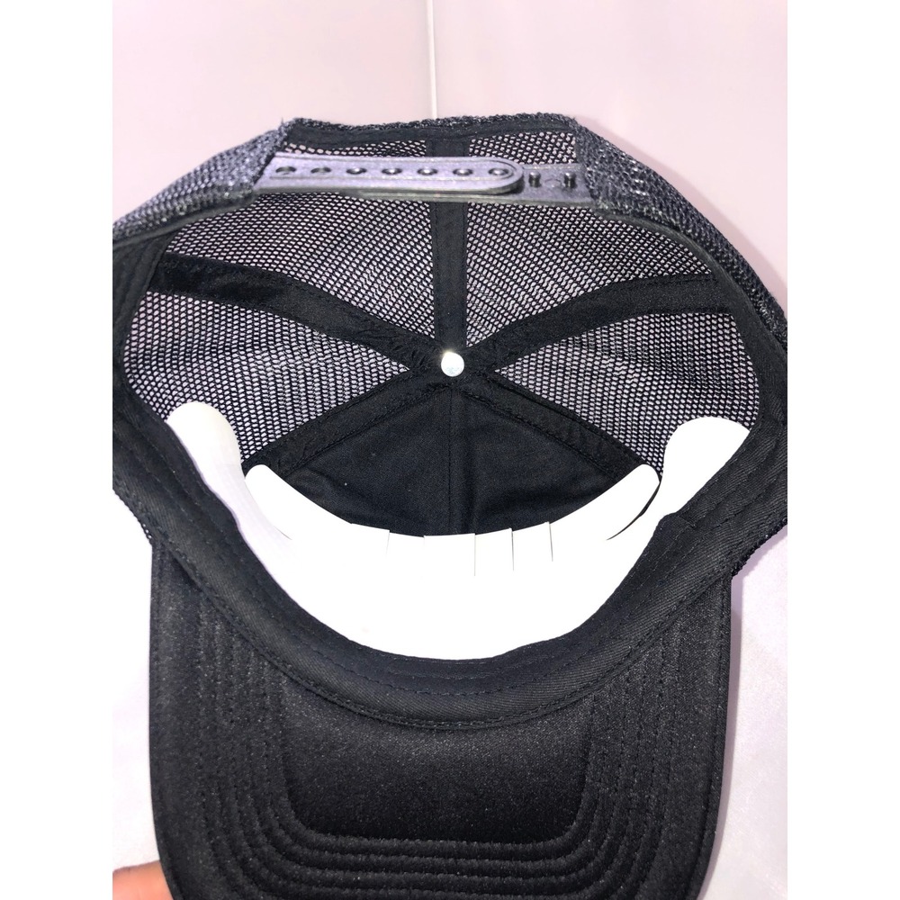LavaBox Portable Campfire Trucker Hat Black Flame Logo Snapback Mesh Cap - Picture 8 of 9